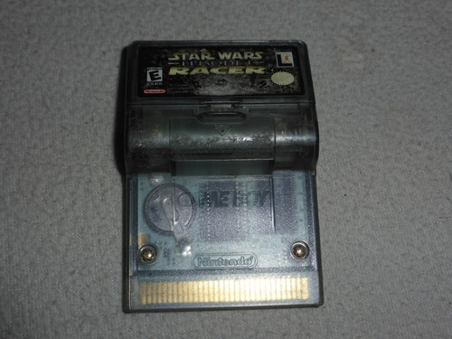 NINTENDO GAMEBOY SPIEL STAR WARS EPISODE I RACER CARTRIDGE RUMBLE - Bild 1 von 2