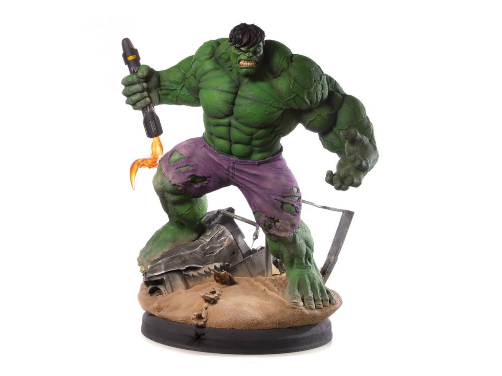 IRON STUDIOS LEGACY REPLICA MARVEL COMICS HULK 1/4 STATUE 32