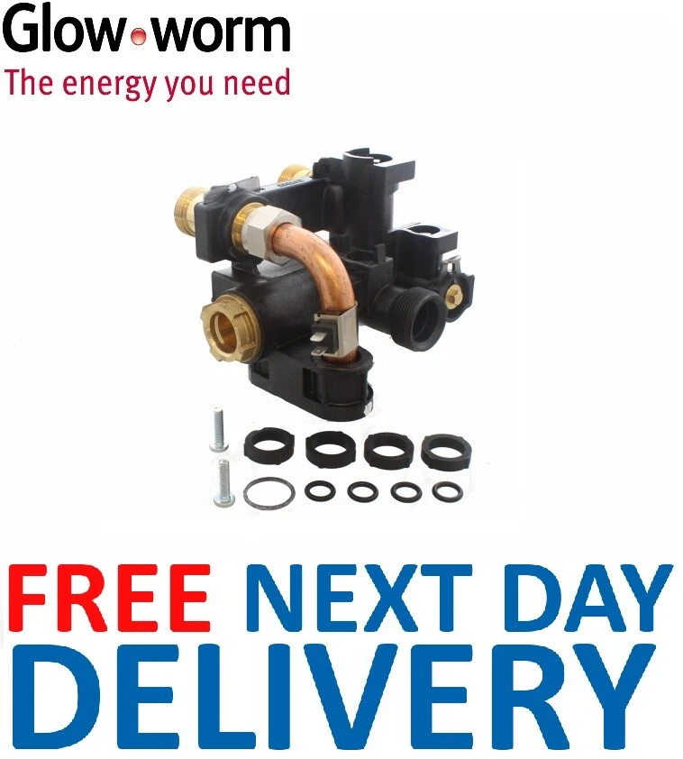 Glowworm 24 30 38 CXi 35Ci Sanitary Block 2000802131 802131 A000460315 E95-483 - Image 2 of 4