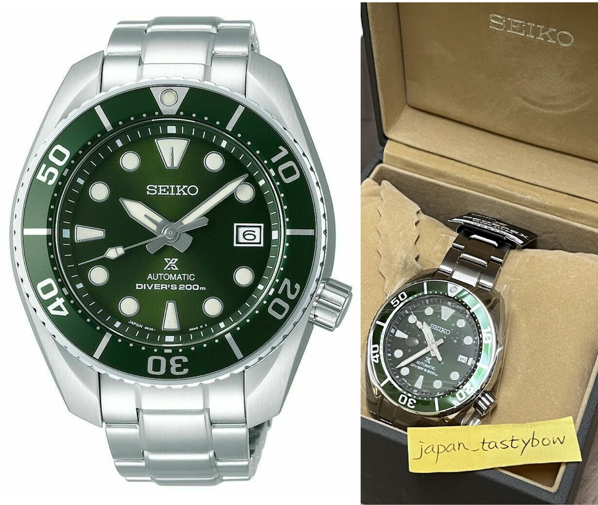 Seiko Prospex SBDC081 Sumo Scuba Diver Automatic 200m Men`s Seiko Prospex SBDC081 Sumo Scuba Diver Automatic 200m Men`s