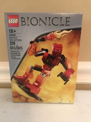 Lego 40581 Bionicle Tahu and Takua Limited Edition - Brand New Factory Sealed