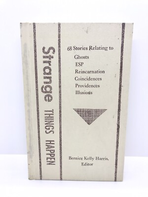 #ad Strange Things Happen Bernice Kelly Harris Ed. 1971 • Hardcover $14.00