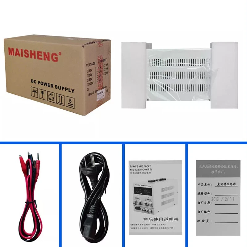 MS3010D AC to DC Voltage Digital Display Adjustable Regulated DC Power Supply - Image 4 of 4