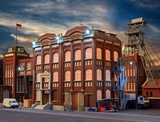 Kibri  39848  Administration Building w/Workshop - HO 1:87 Scale Kit