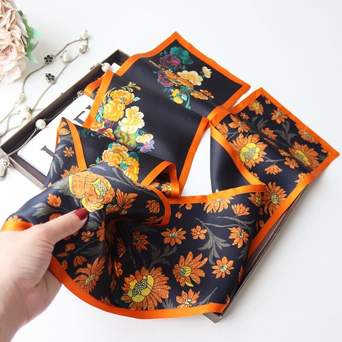 Dames écharpe de 100% soie,Foulard Soie Femme , 145 * 15 cm Ruban - Picture 67 of 71