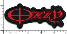 26 Pcs Embroidered Iron on patches Ozzy Osbourne Rock Band 122x52mm AP056oD