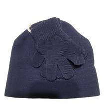 Wonder Nation Toddler Girls' Ribbed Beanie  Gloves Set One Size