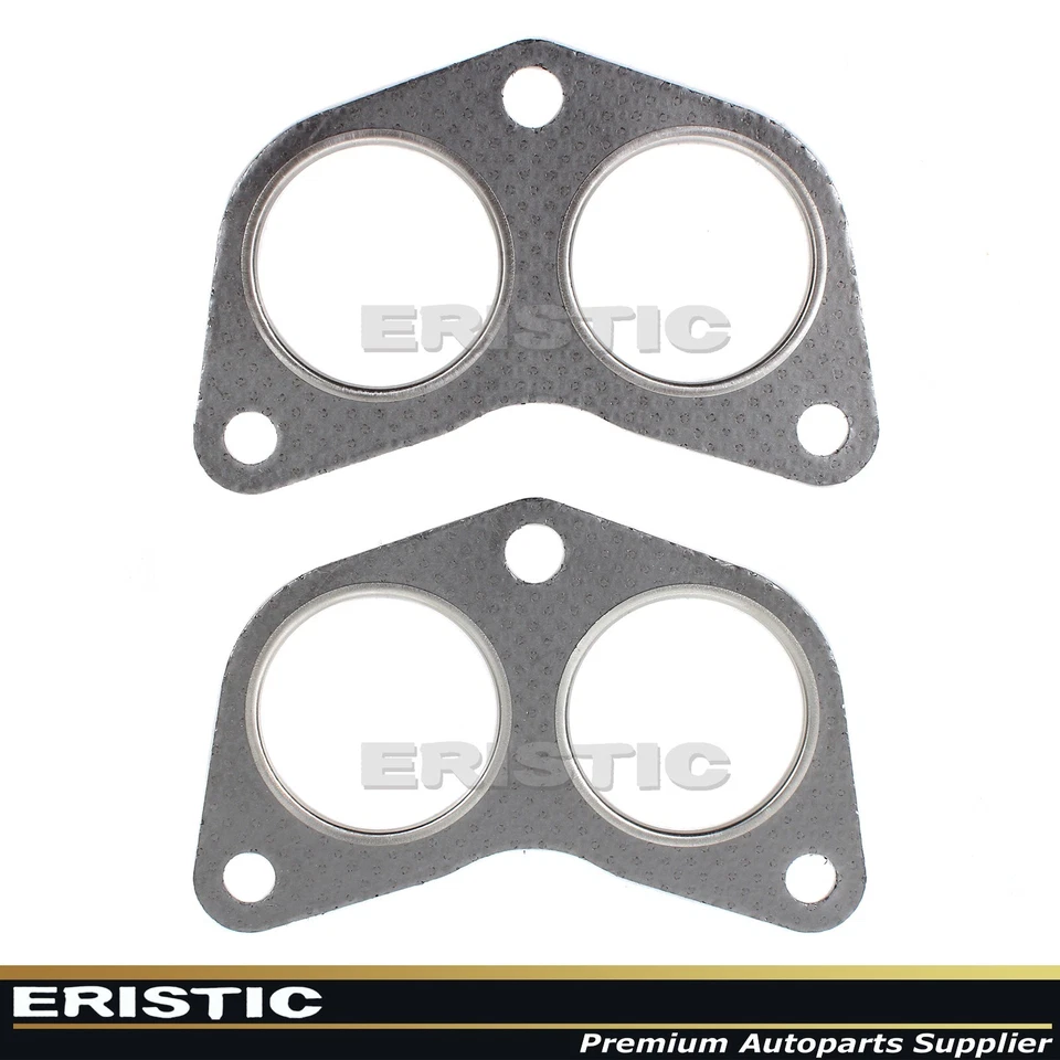 Paquete de 2 juntas de colector de escape para 07-12 SUBARU LEGACY 2,5 L 2458CC H4 DOHC TURBO Foto 4 de 4