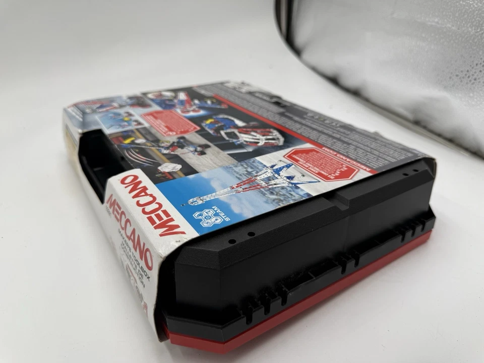 Caixa de ferramentas Meccano Maker's 437 peças brinquedo a vapor construção robô carro torre idade 10+ nova - Imagem 2 de 4