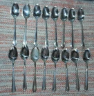 16 Vintage TOWLE Sterling Silver LADY DIANA Teaspoons 322 GRAMS Lot AH