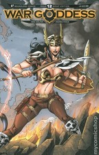 War Goddess #12WRAP VF 2012 Stock Image