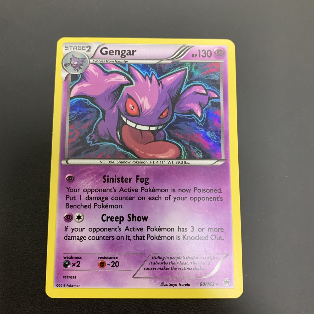 Gengar 60/162 Breakthrough Holo for sale online | eBay