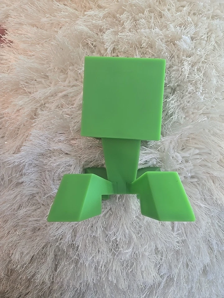 Notch 6" Creeper Vinyl Action Figure-Minecraft Green-collectible-rotating head - Image 2 of 4
