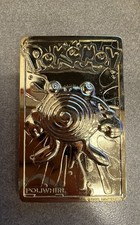 gold poliwhirl pokmon card Pokemon | Toys | 991 Pokemon Toys Burger King Goldplated Card Poliwhirl 61