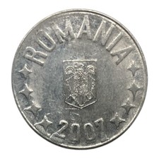 2007 Romania 10 Bani Coin - KM# 191