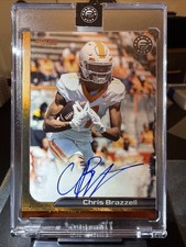 2024 Pulse Premiere - CHRIS BRAZZELL Auto - Tennessee Vols Rookie Orange