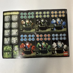Bionicle Tahnok 8563 Instruction Booklet (Booklet Only) Manual