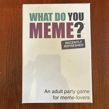What Do You Meme? Adult Party Game for Meme-Lovers (Refreshed 2020) New Sealed
