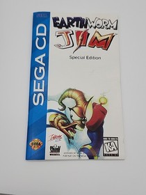 Earthworm Jim Special Edition Sega CD - Authentic