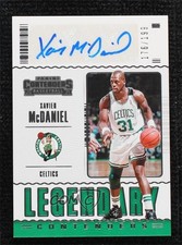 2020-21 Panini Contenders Legendary 176/199 Xavier McDaniel #LC-XMC Auto 02u3