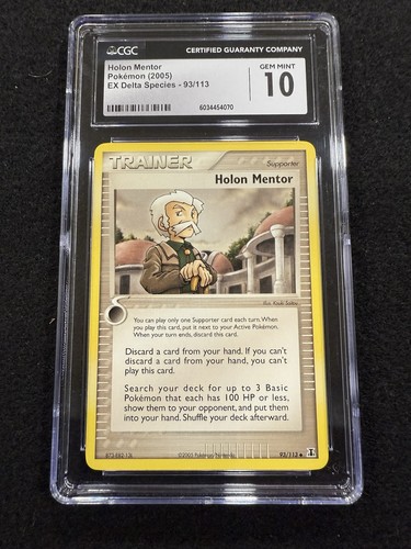 Holon Mentor graded CGC 10 for sale on eBay