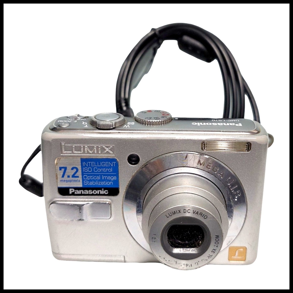 Panasonic LUMIX DMC-LS70 7.2MP Digital Camera - Silver 37988986705