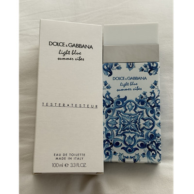 Dolce&Gabbana Light Blue Summer Vibes Eau de Toilette Tester box 100ml 3.3 fl oz