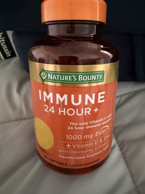 Nature's Bounty Immune 24 Hour - 120 Softgels