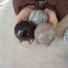 9.3LB 8Pcs A Set Of Natural Quartz Crystal Jasper Sphere Ball Polished Healing — photo 7