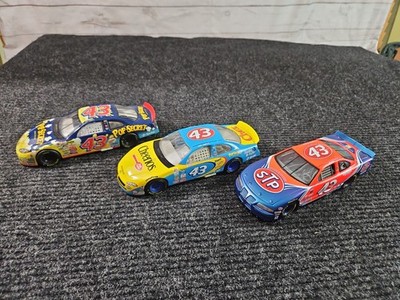 Lot Of 3 John Andretti #43 Large 1:24 NASCAR Diecast Car