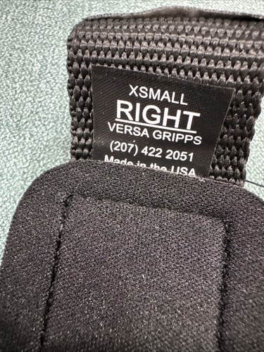 Empuñaduras de levantamiento de pesas Versa Gripps Pro auténticas HECHAS EN EE. UU. XS extra pequeñas - Imagen 11 de 11