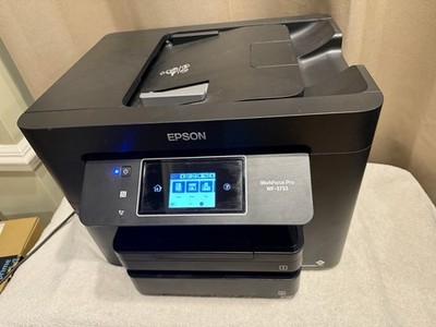  Epson WorkForce Pro WF-3733 All-in-One Color Inkjet Printer with ink~FOR PARTS