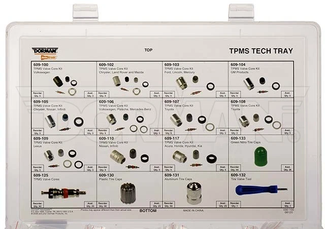 Dorman 030-100 Tire Pressure Monitoring System (TPMS) Valve Kit - Image 3 of 4