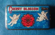 Grammophon Nadeldose, Werbedose, Blechdose