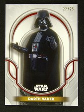 2025 Topps Star Wars Smugglers Outpos Darth Vader Orange /25