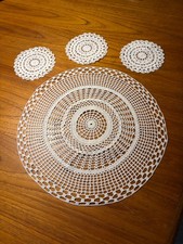 hand crochet doilies