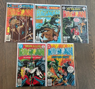 Ragman (1976) DC #1 5 Complete Mini-Series VF/NM KEY 1st Appearance