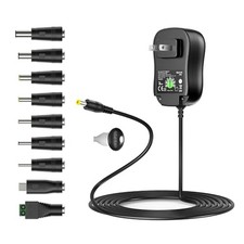 4.5V 7.5V 1A 1.5A 2A DC Power Supply Multi Voltage 34W Universal AC Adapter