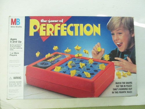 Milton Bradley Game of Perfection 1989 for Ages 5+, Complete