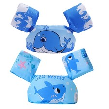Kid Children Life Jacket Float Vest Swimming Swim Arm Bands Buoyancy Aid Toddler
