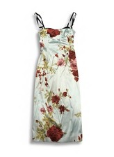 Dolce & Gabbana Vintage Floral Corset Dress Size 38