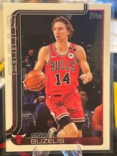2025-26 Topps Flagship Basketball Matas Buzelis-#37. Chicago Bulls