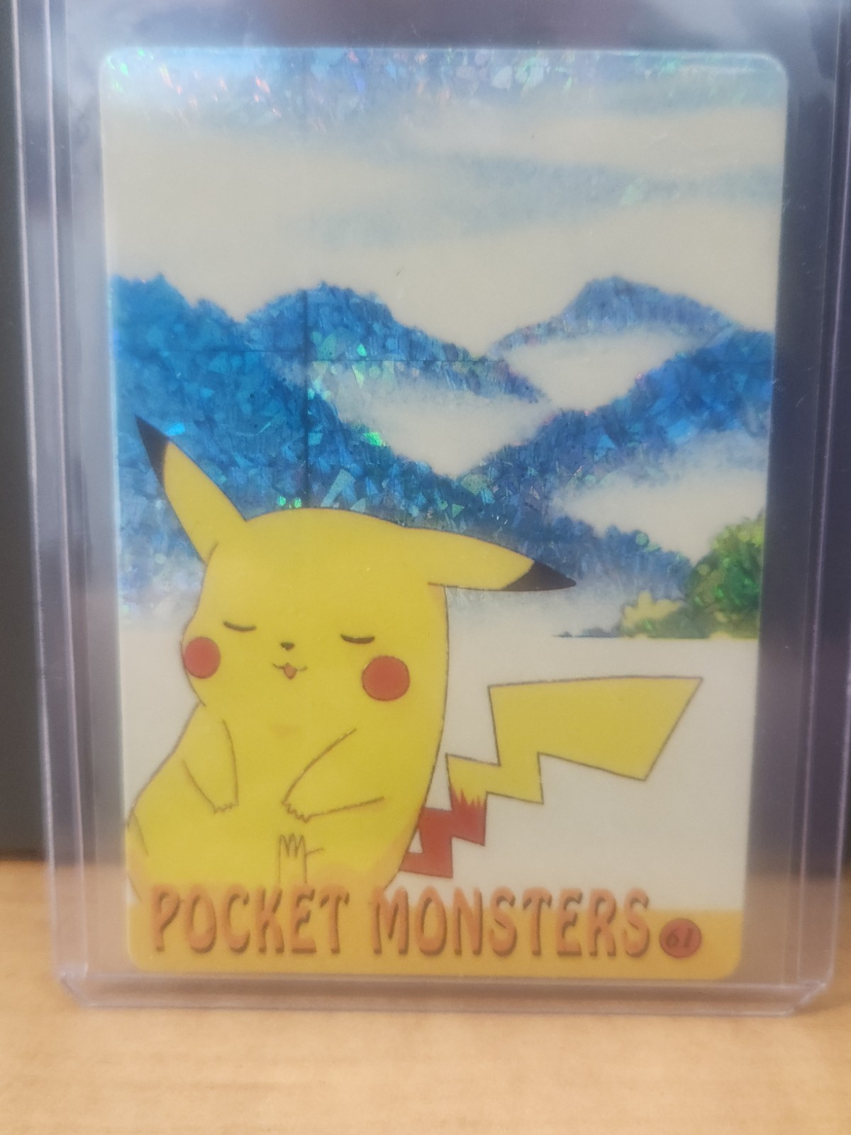 Pokemon Card - Pikachu #61 - Vending Machine - Holo