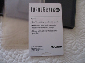 Turbo Grafx 16 - DEVIL'S CRUSH - Case, Manual, HuCard - Tested