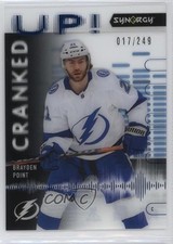 2022-23 Upper Deck Synergy Cranked Up Blue 17/249 Brayden Point #CU-BP r6v