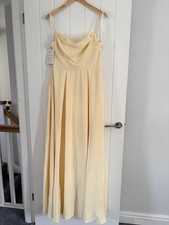 INFINITE by WED2B “Monte” Satin Bridesmaid Dress – Size 10 – BNWT