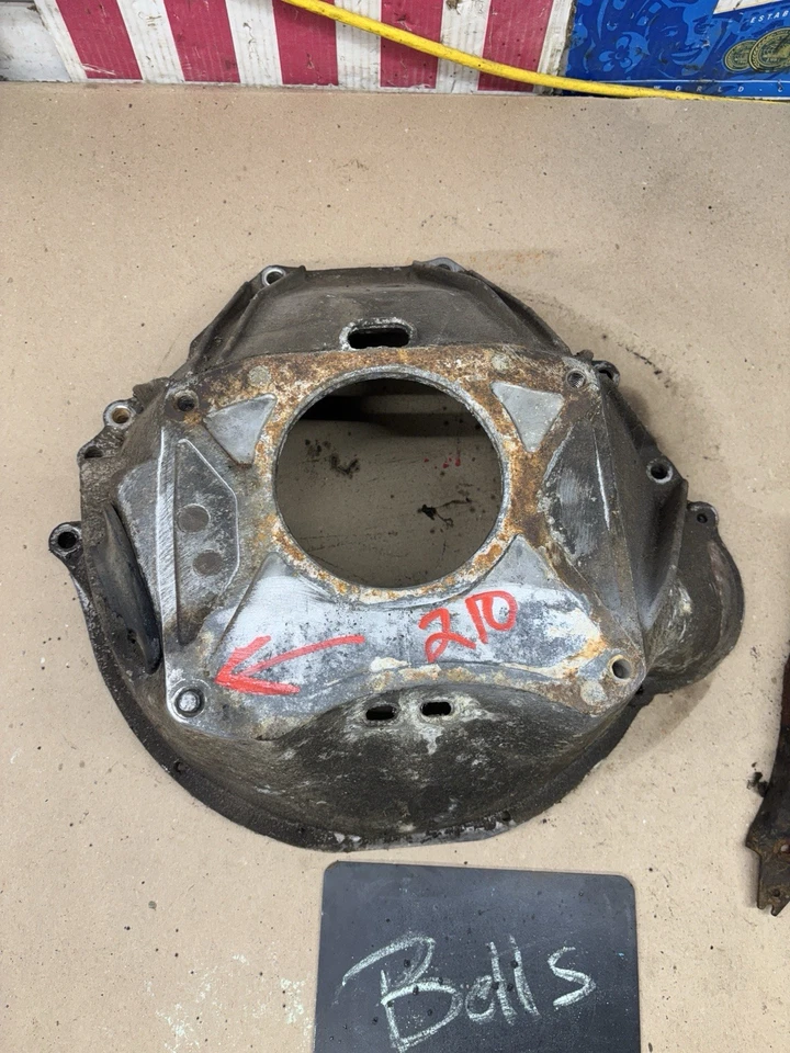 Ford 289 302 351W 1964 1970 71 72 79 transmisión manual campana carcasa cargador superior 157-T Foto 2 de 4