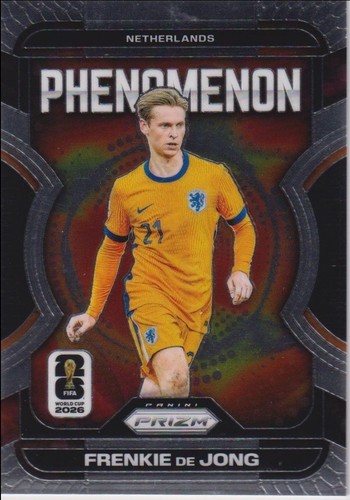 ワールドカップ2026　デ•ヨング Panini Prizm FIFA World Cup 2026 Frenkie De Jong #311 Netherlands