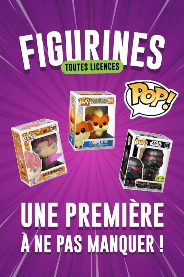 ⚡ Enchères Figurines POP : Modèles Collector, Exclusifs et plus encore 🔥