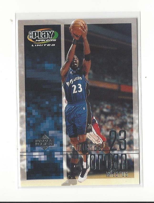 2001-02 Upper Deck Playmakers #98 Michael Jordan Wizards